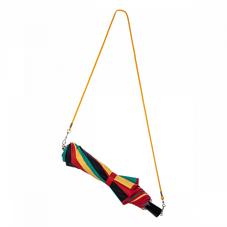 Зонт складной Guy De Jean 185204-AU Stripes Colore Женский Разноцветный Полуавтомат