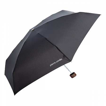 Зонт складной Pierre Cardin 83702-OM Supermini Flat Black Женский, Мужской Черный Механика