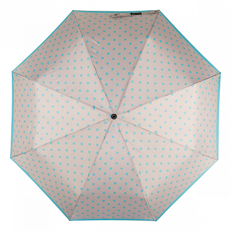 Зонт складной Pierre Cardin 82297-OC Grеy Dots Blue Женский Серый, Голубой Автомат, система Антиветер