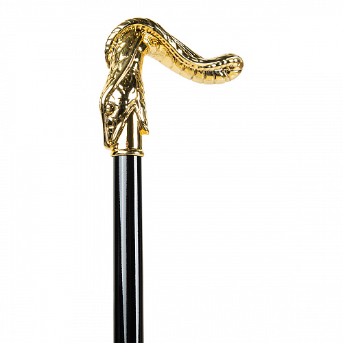 Трость Pasotti Serpente Gold