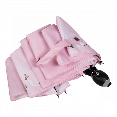 Зонт складной Ferre 6034-OC Classic Rose Pink Женский Розовый Полный автомат