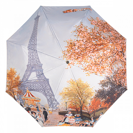 Зонт складной Guy De Jean FD5-AU Mi Mai Tour Eiffel Женский Разноцветный Механика