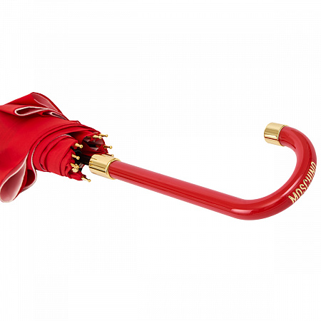 Зонт-трость Moschino 9177-63AUTOA Maison Moschino Multi Женский Красный, Бежевый Полуавтомат