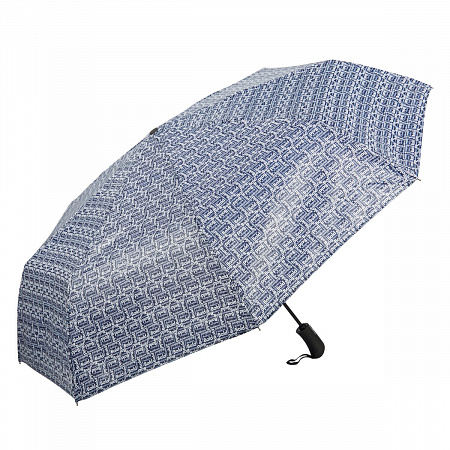 Зонт складной Baldinini 39-OC Logo Blu Мужской Синий Автомат