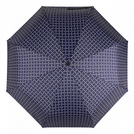 Зонт складной Baldinini 39-OC Logo Dark Blue Мужской Синий Полный автомат