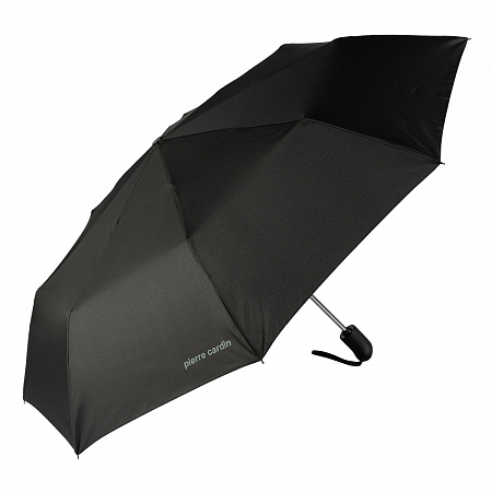 Зонт складной Pierre Cardin 83267-OC Demi Black Мужской Черный Автомат