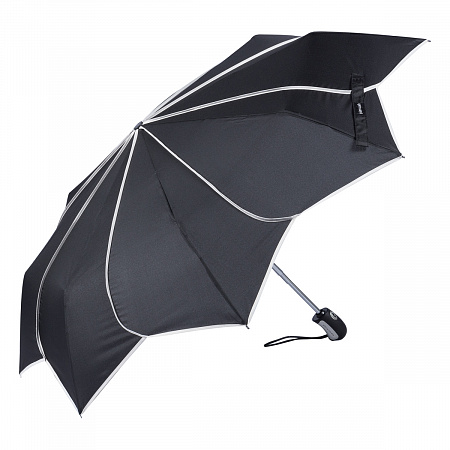 Зонт складной Pierre Cardin 82268-OC Astra Black Женский Черный Автомат, система Антиветер
