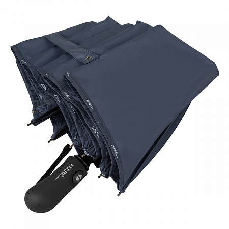 Зонт складной Ferre 3016-OC Logo Classic Blue Мужской Синий Полный автомат