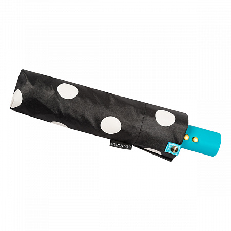 Зонт складной M&amp;P C58215 Dots Black Женский Черный, Белый Автомат