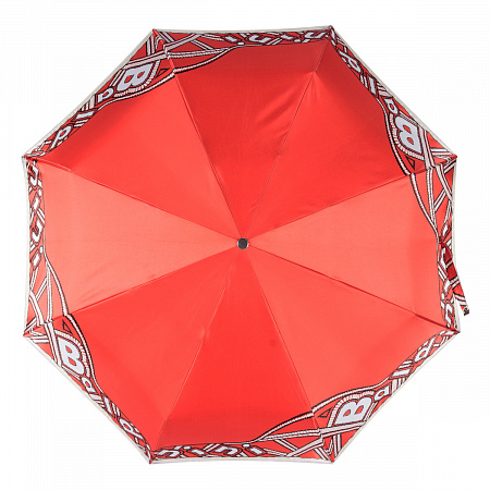 Зонт складной Baldinini 28-OC Atlas Logo Red Женский Красный Автомат