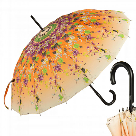 Зонт-трость Jean Paul Gaultier 1128-LM Kimono Orange Женский Разноцветный Механический