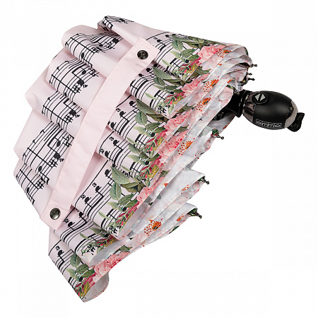 Зонт складной EMME M511-OC Music &amp; Roses Pink Женский Розовый Автомат