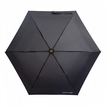 Зонт складной Pierre Cardin 83702-OM Supermini Flat Black Женский, Мужской Черный Механика