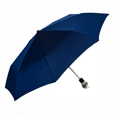 Зонт складной Pasotti Oxford Dark Blu Lux Женский Синий Автомат, система Антиветер