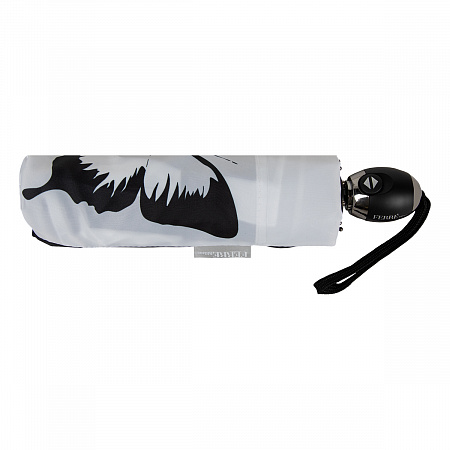 Зонт складной Ferre 6009-OC Butterfly Black/White Женский Черный, Белый Полный автомат