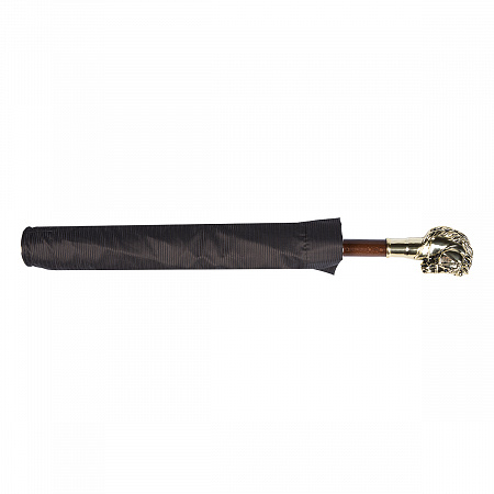 Зонт складной Pasotti Auto Horse Конь Gold StripesS Morrone   