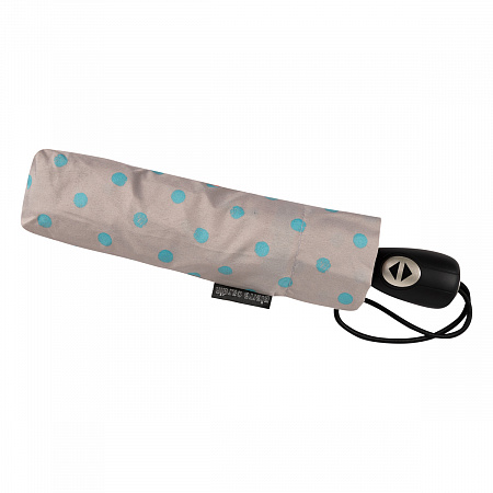 Зонт складной Pierre Cardin 82297-OC Grеy Dots Blue Женский Серый, Голубой Автомат, система Антиветер