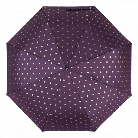 Зонт складной Pierre Cardin 82830-OC Dots Dark Lilac Женский Фиолетовый Полный автомат